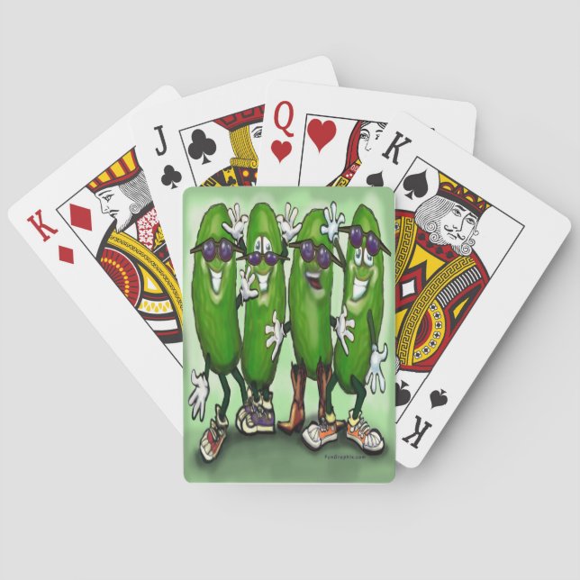Pickle Party Playing Cards (Back)