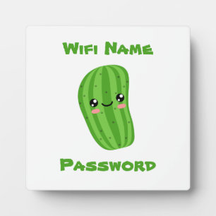 Pickle Password Plaque