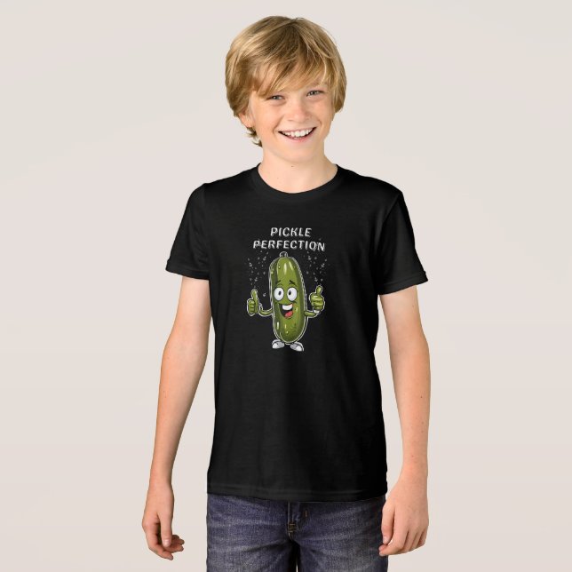 Pickle Perfection Tri-Blend Shirt (Front Full)