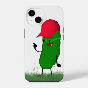 Pickle Person With Ball Cap iPhone 14 Case