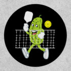 Pickle Playing Pickleball - Funny Pickleball Paddl