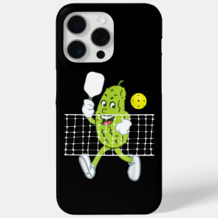 Pickle Playing Pickleball - Funny Pickleball Paddl iPhone 15 Pro Max Case