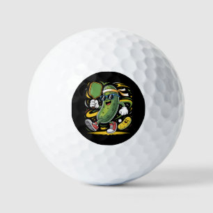 Pickle Playing Pickleball Golf Balls