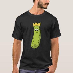 Pickle Queen Funny Cucumber Pickle Girl T-Shirt