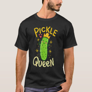 Pickle Queen Vegan Cucumber Vegetable T-Shirt