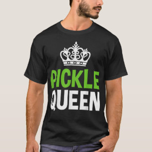 Pickle Queen Vegan Funny Vegetable T-Shirt