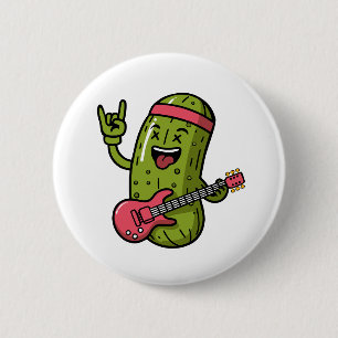 Pickle Rock Star 6 Cm Round Badge