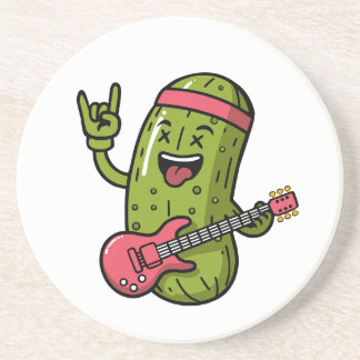 Pickle Rock Star Coaster