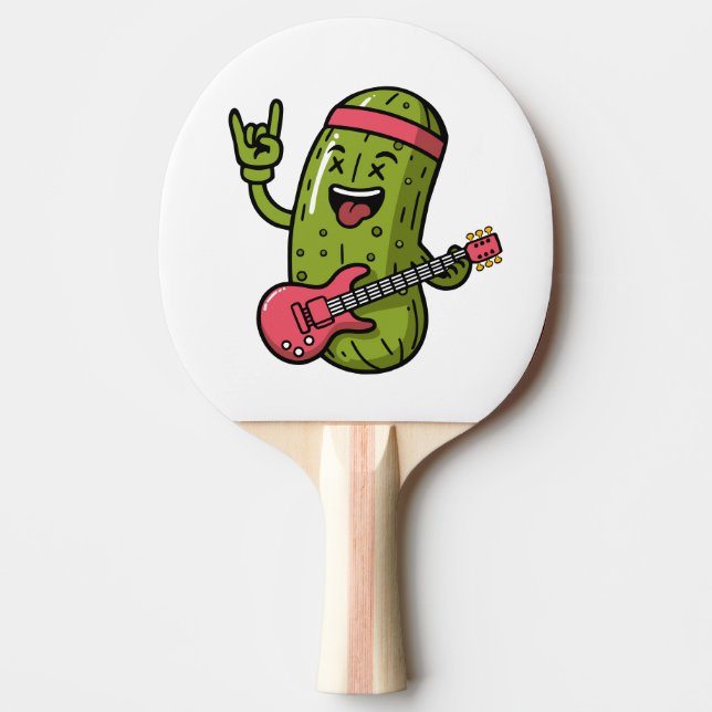 Pickle Rock Star Ping Pong Paddle (Front)