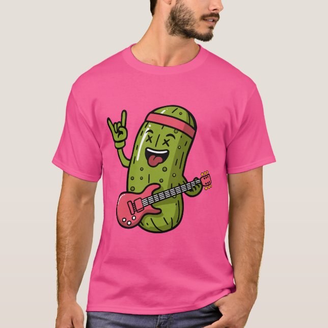 Pickle Rock Star T-Shirt (Front)