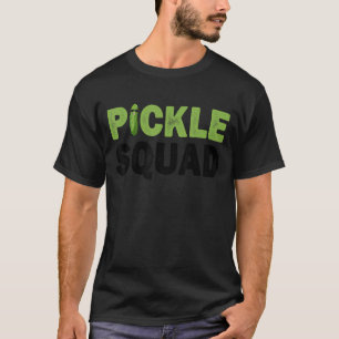 Pickle Squad Dill Pickle Costume Adult Vegan Pickl T-Shirt