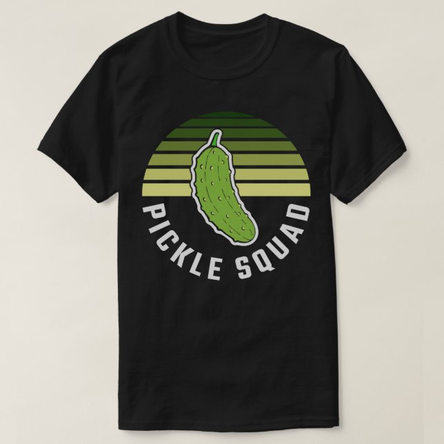 Pickle Squad T-Shirt (Design Front)