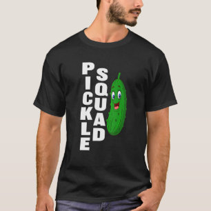 Pickle Squad Unique Cute Dill Pickle Vegan 1 T-Shirt