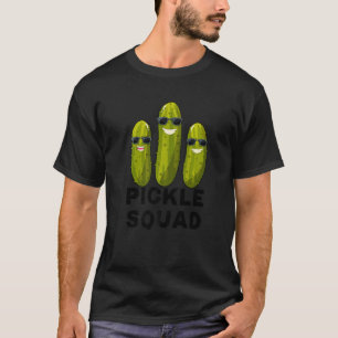 Pickle Squad Vegan Dill Pickle Costume Adult Pickl T-Shirt