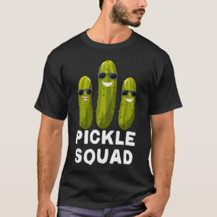 Pickle Squad Vegan Dill Pickle Costume Adult Pickl T-Shirt