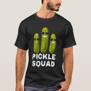 Pickle Squad Vegan Dill Pickle Costume Adult Pickl T-Shirt