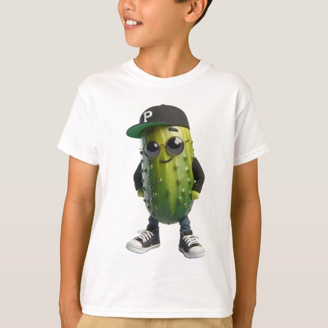 Pickle T-Shirt - Cool Kid Pickle (Front)