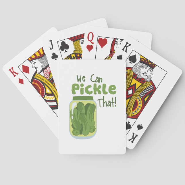 Pickle That! Playing Cards (Back)