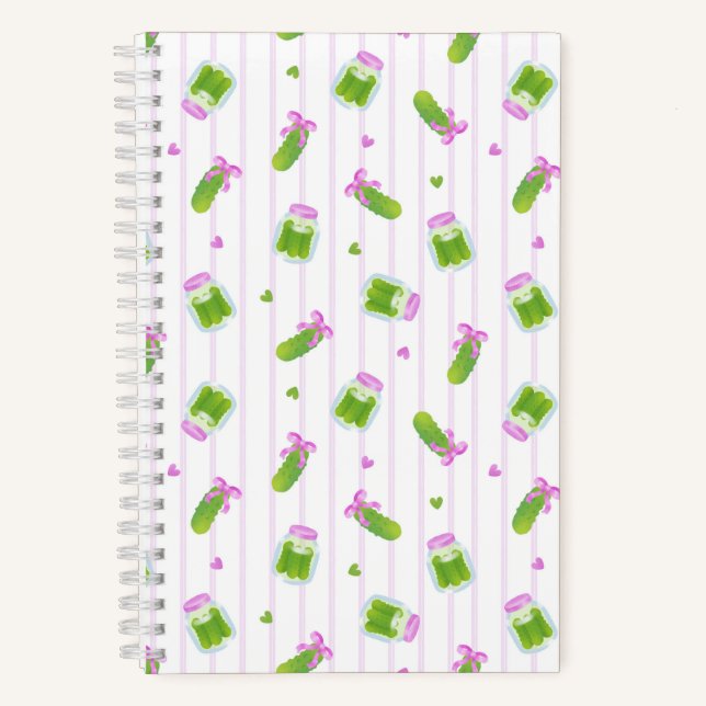 Pickle White Notebook (Front)
