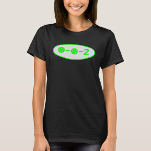 Pickleball 0 0 2 Ball Graphic T-Shirt