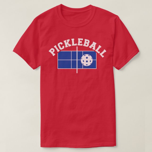 Pickleball 4 T-Shirt (Design Front)
