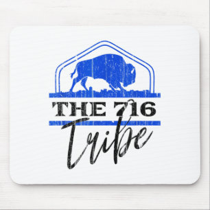 Pickleball 716 tribe buffalo 716 western new york mouse mat