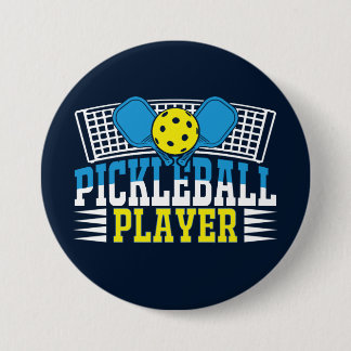 Pickleball 7.5 Cm Round Badge