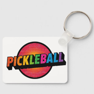 Pickleball Acrylic Keychain