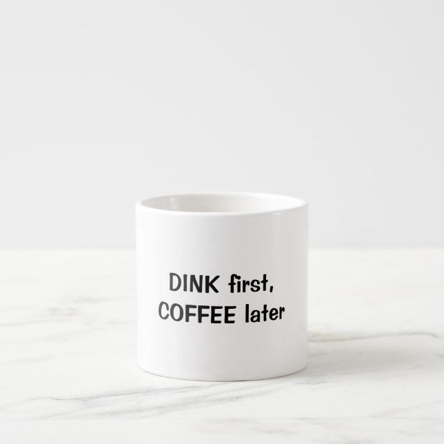 pickleball addict espresso cup (Front)
