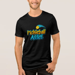 Pickleball Addict T-Shirt Tri-Blend Shirt