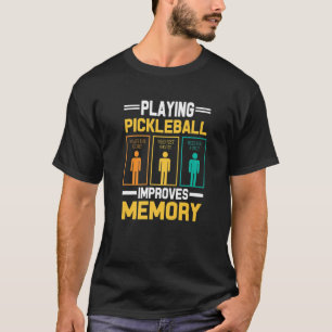 Pickleball Aiming Paddle Pickleball Player Fun Hob T-Shirt