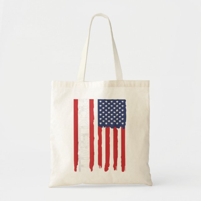 Pickleball American Flag Patriotic USA 894 Tote Bag (Front)