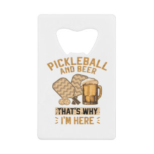 Pickleball and Beer That’s Why I’m Here Funny Pick