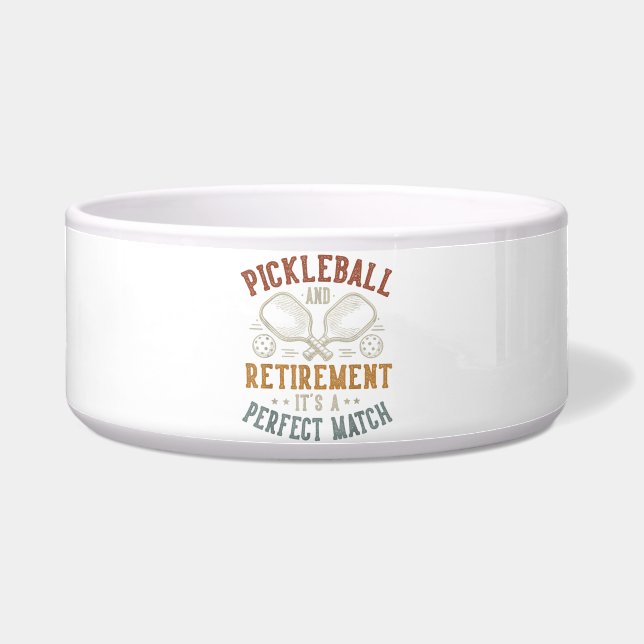 Pickleball and Retirement It's A Perfect Match (Front)