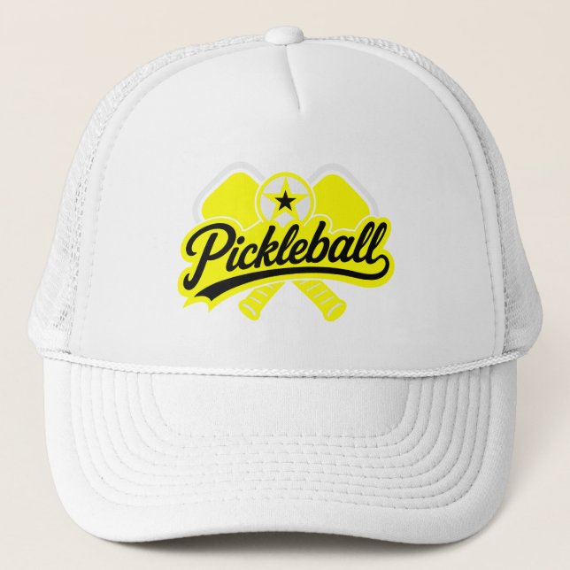 Pickleball Apparel Players Trucker Hat (Front)
