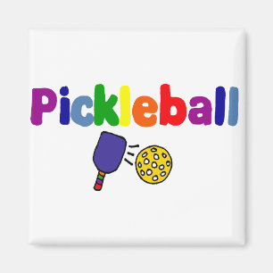 Pickleball Art Magnet