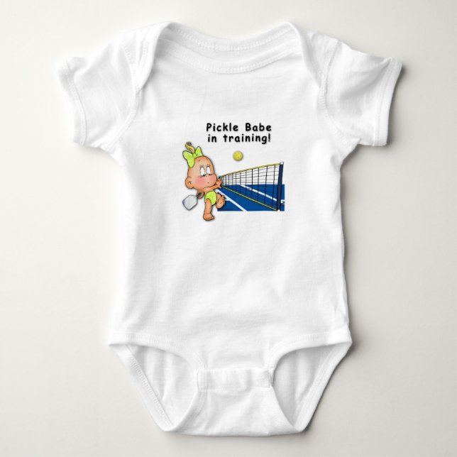 Pickleball Baby in Training! Bodysuit (Front)