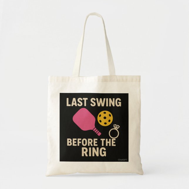 Pickleball Bachelorette Bag (Front)