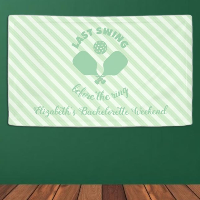 Pickleball Bachelorette Weekend Banner (Creator Uploaded)