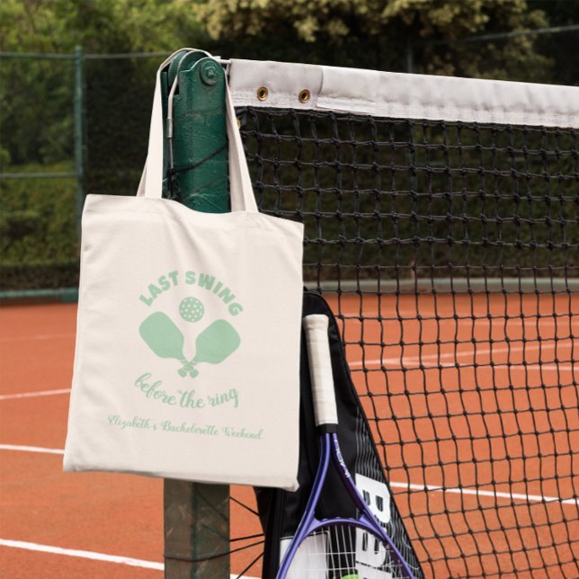 Pickleball Bachelorette Weekend Tote Bag (Creator Uploaded)