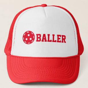 Pickleball Baller Trucker Hat