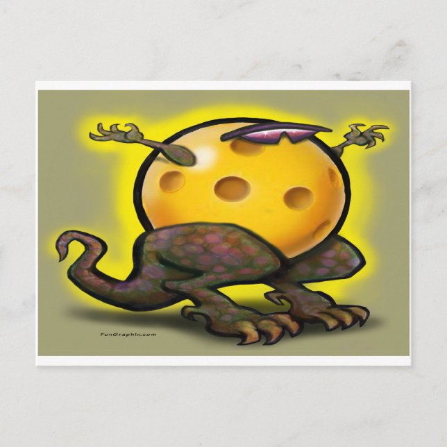 Pickleball Beast Postcard (Front)