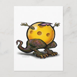 Pickleball Beast Postcard