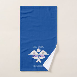 Pickleball Best Grandma Floral Pickleball Game Hand Towel