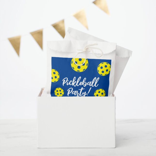 Pickleball Birthday party favour bags for treats (Party)