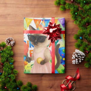 Pickleball Birthday Party themed  Wrapping Paper