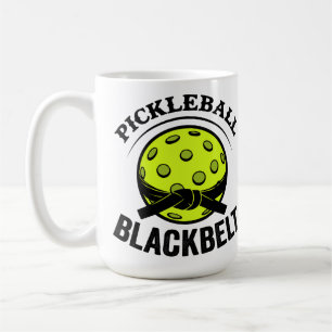 Pickleball Blackbelt – Funny Pickleball Master Coffee Mug