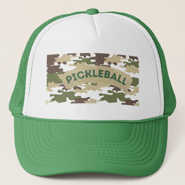Pickleball Camo hat (Front)