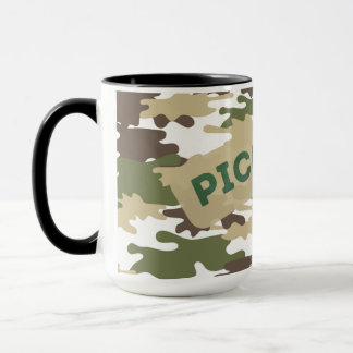 Pickleball Camo Mug