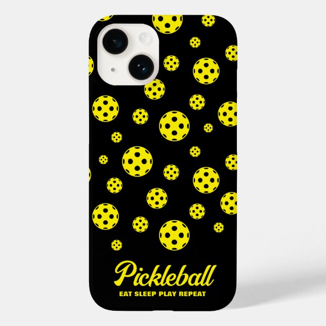 Pickleball Case-Mate iPhone 14 Case (Back)